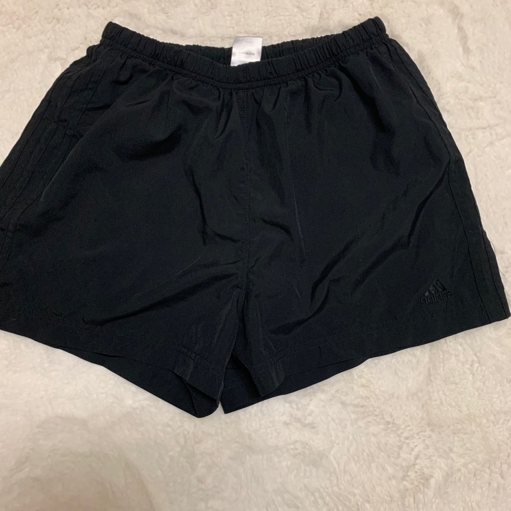 Black Adidas running shorts medium